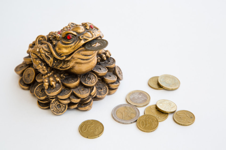 What is the Feng Shui Golden Toad?