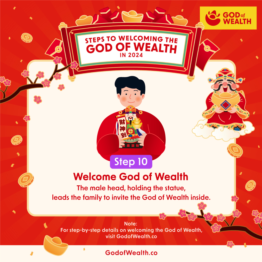 How to Welcome the God of Wealth in 2024 - Step 10