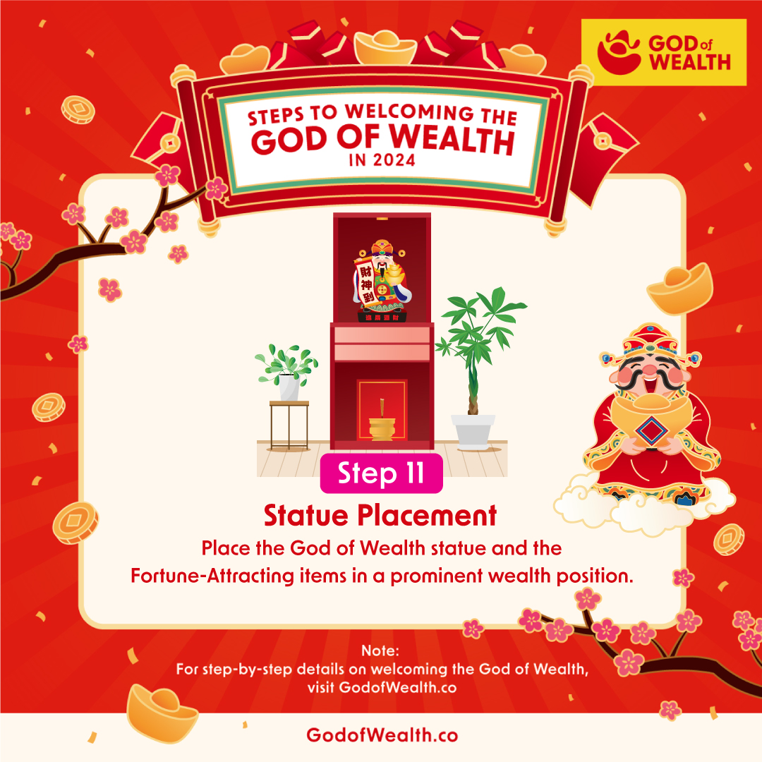 How to Welcome the God of Wealth in 2024 - Step 11