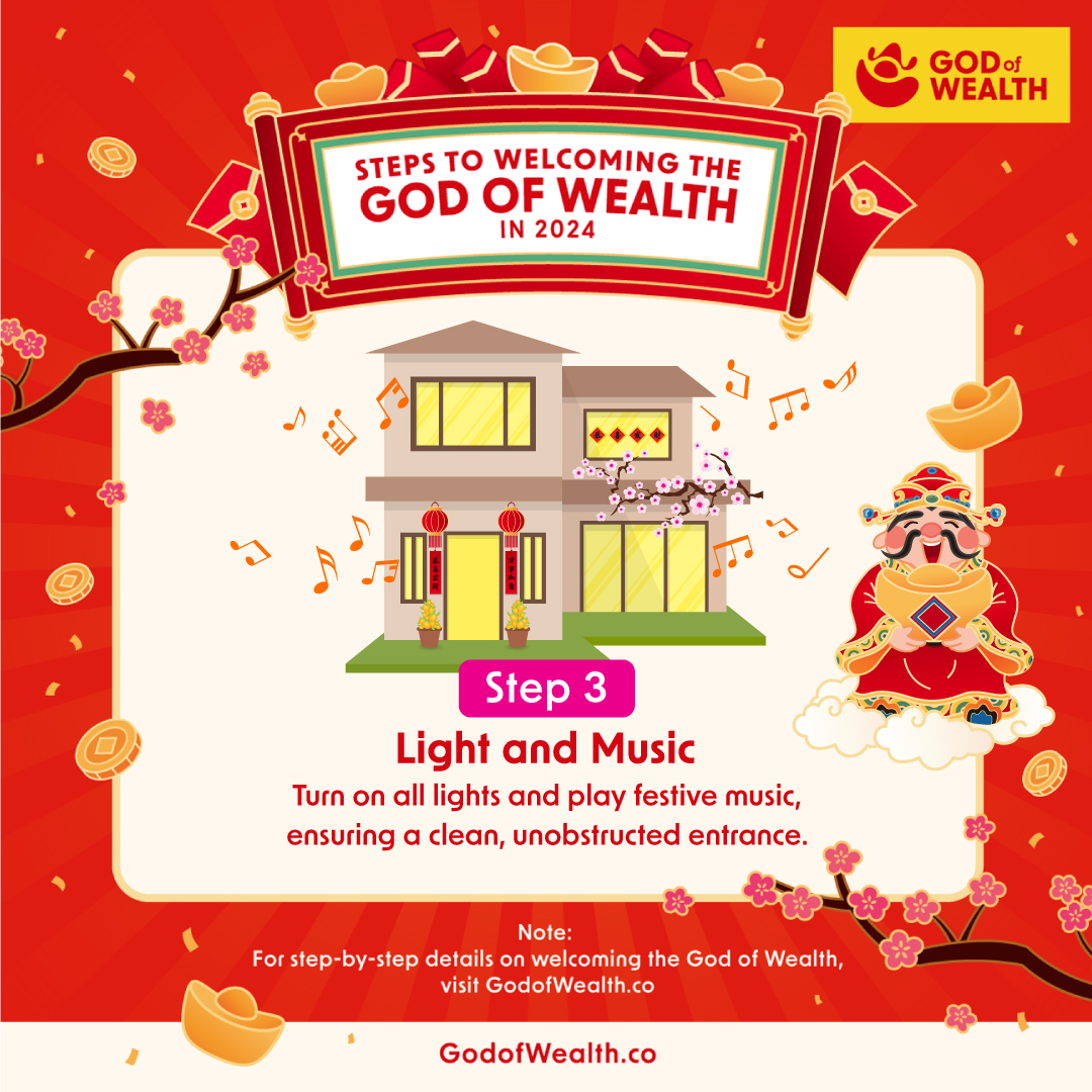 How to Welcome the God of Wealth in 2024 - Step 3