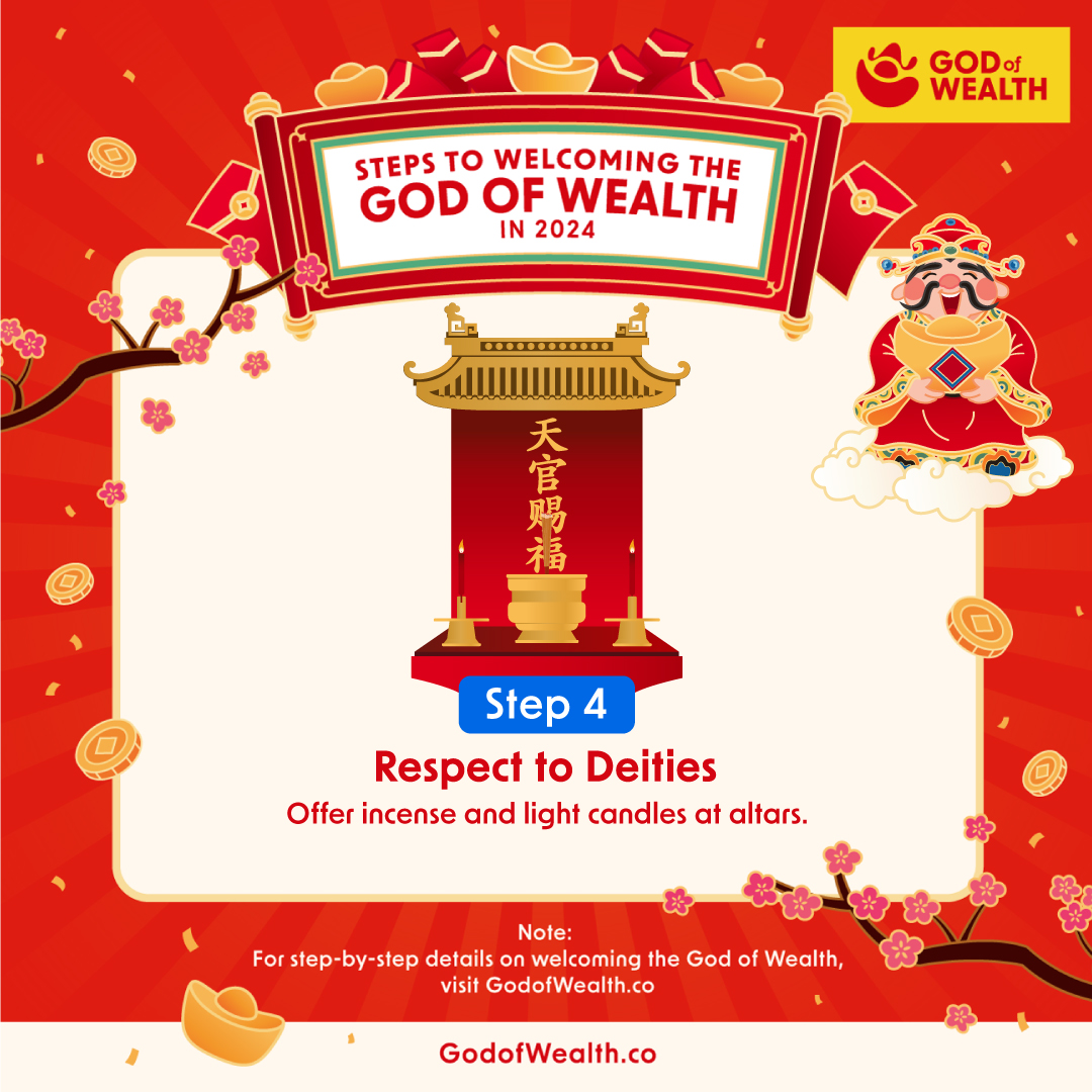 How to Welcome the God of Wealth in 2024 - Step 4