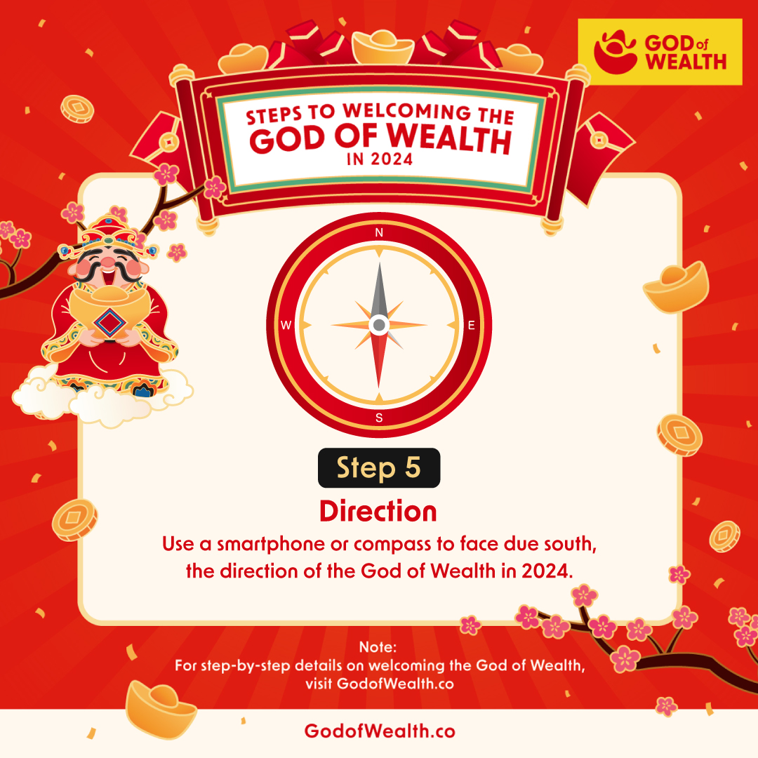 How to Welcome the God of Wealth in 2024 - Step 5