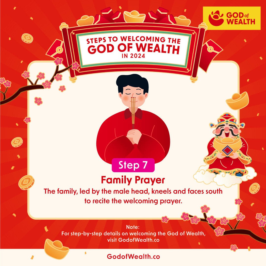 How to Welcome the God of Wealth in 2024 - Step 7