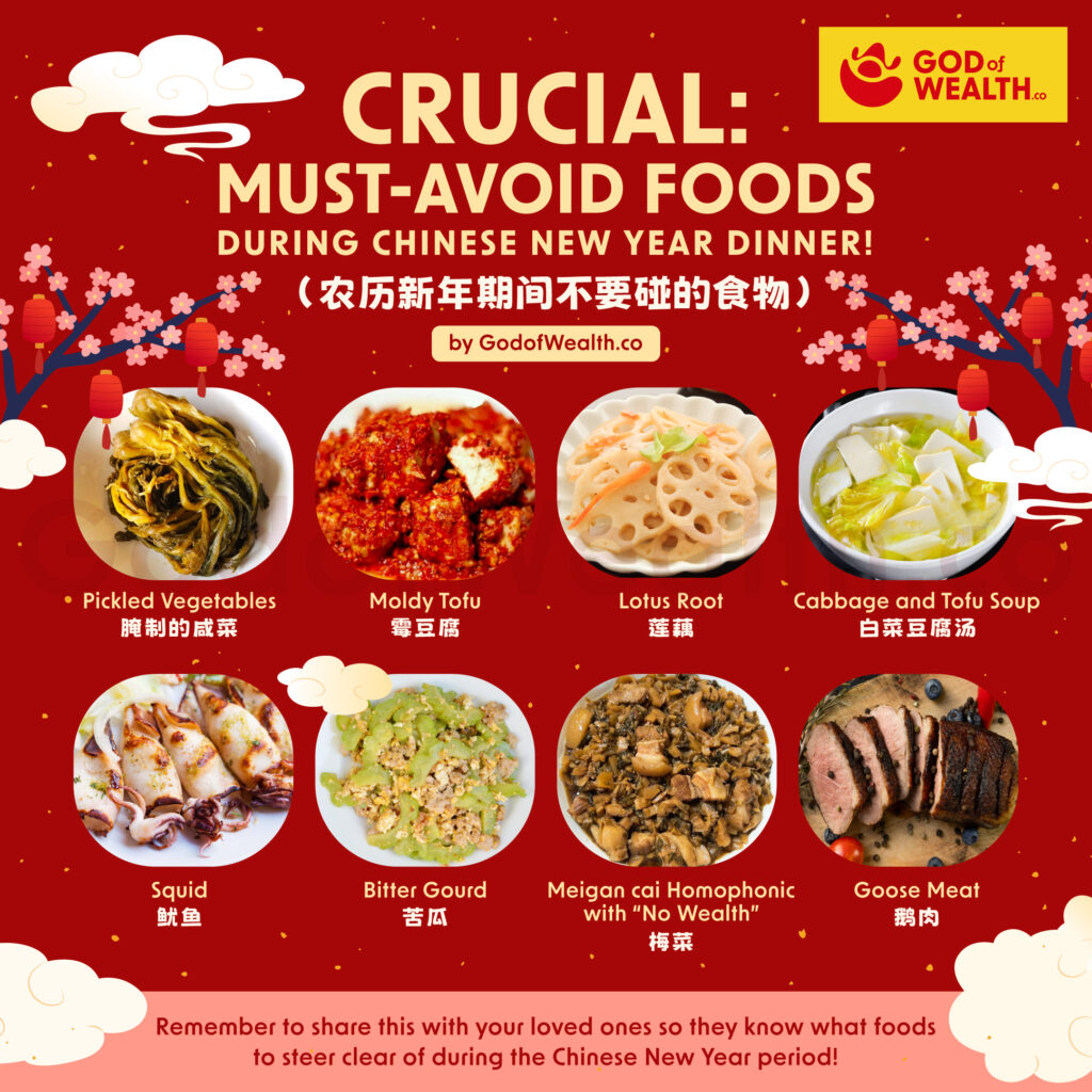 CNY Reunion Dinner: Avoid Eating These 8 Foods