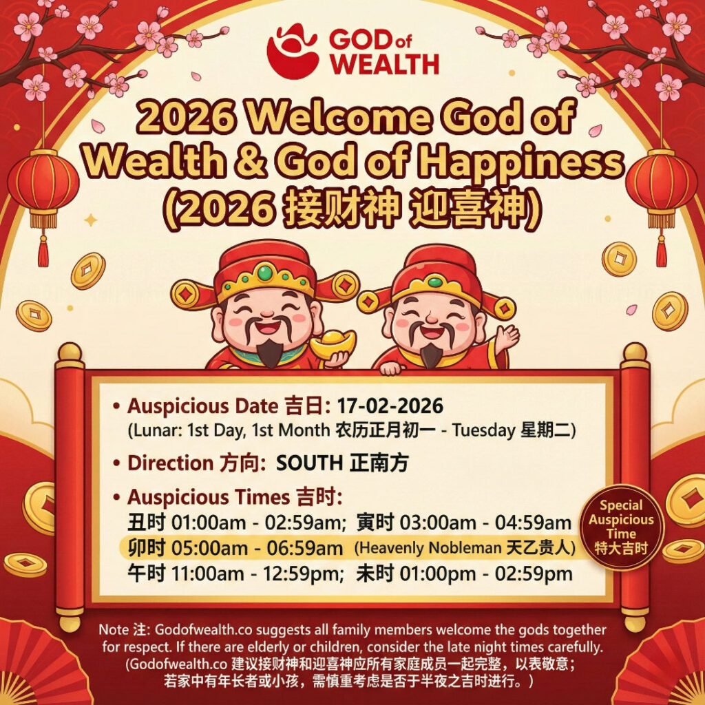 How to Receive the God of Wealth 2026: Step-by-Step Guide